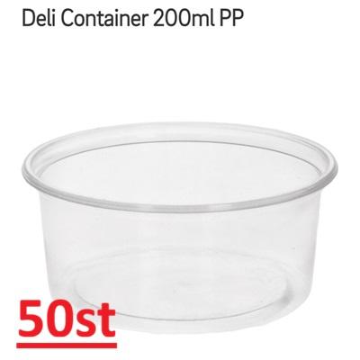 Container 200ml PP 50st Disposable